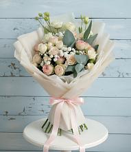 Букет цветов из:  Розы и Лизиантусы #REPLACE_PRED# Пачелме