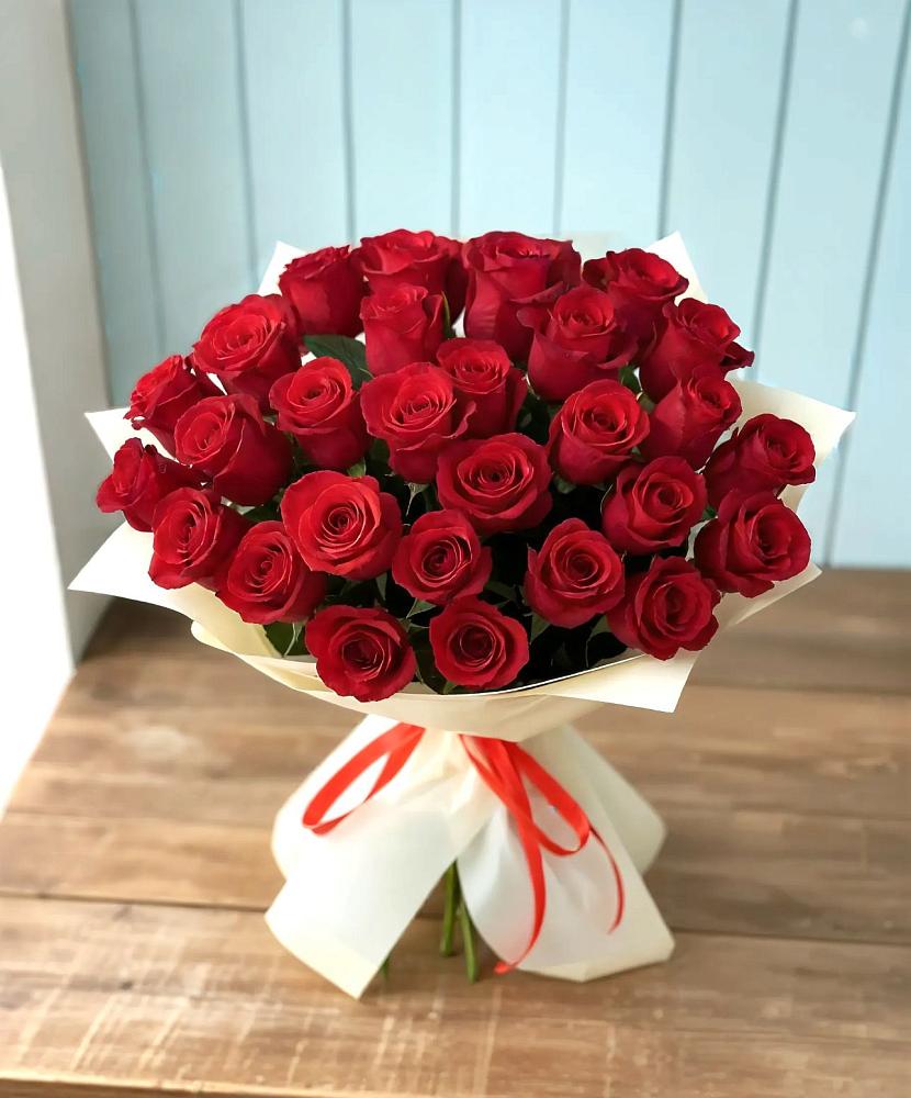 Букет 29 Красных роз в Пачелме