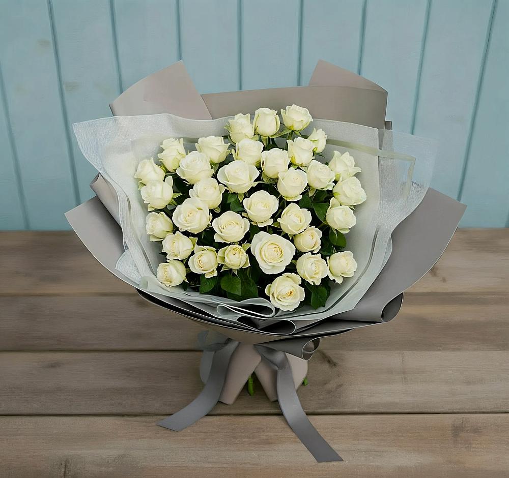 Букет Белоснежная нежность в Пачелме