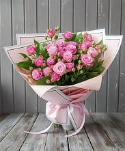 Букет Розовый кустик #REPLACE_PRED# Пачелме