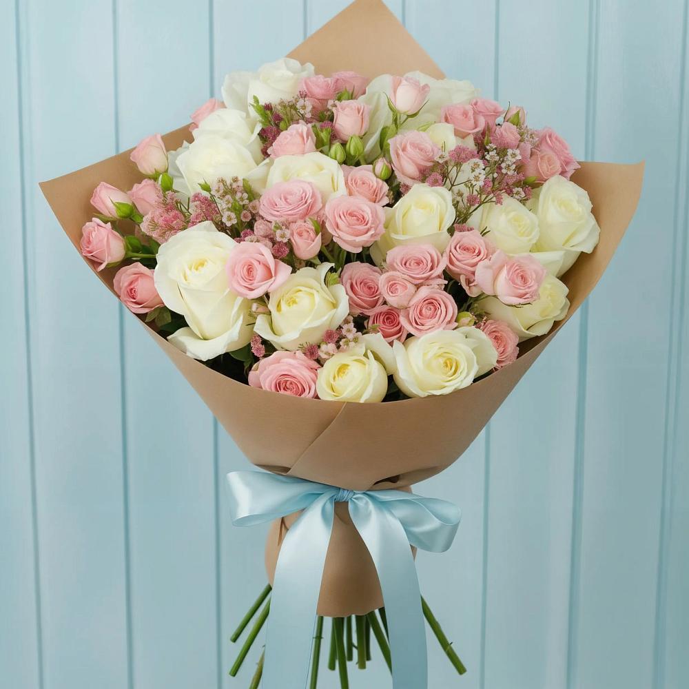 Букет цветов из: Розы в Пачелме