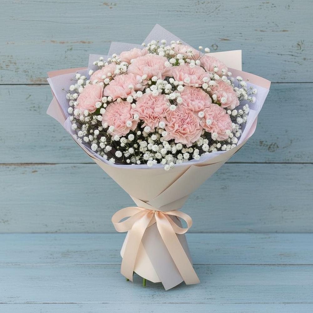 Букет цветов из: Гвоздики в Пачелме