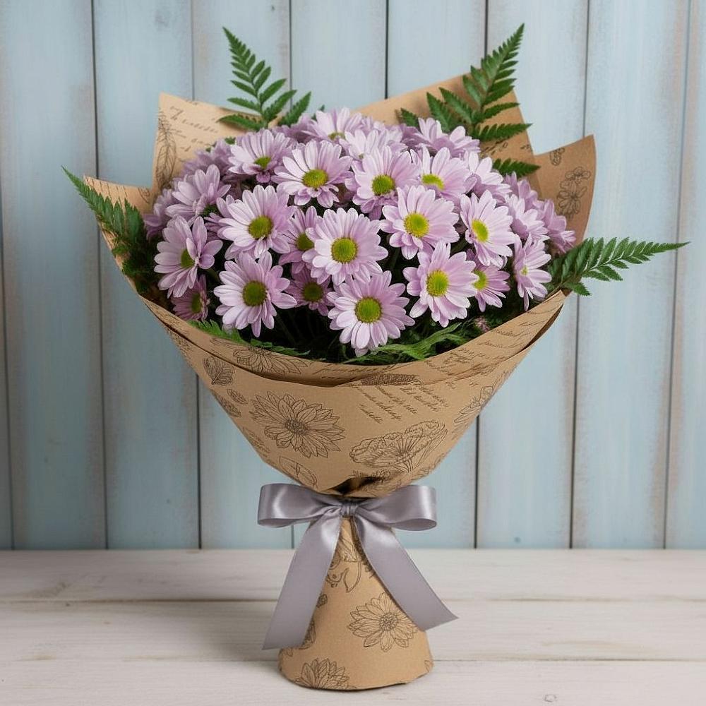 Букет цветов из: Хризантемы в Пачелме