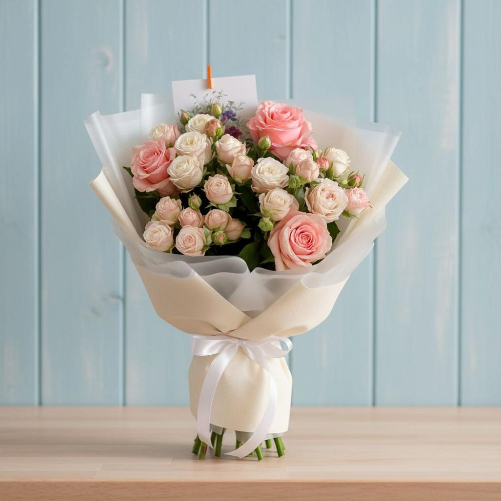 Букет цветов из: Розы в Пачелме