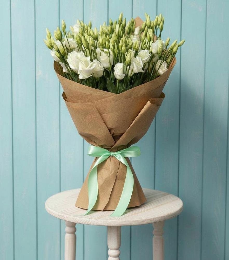 Букет цветов из: Лизиантусы в Пачелме