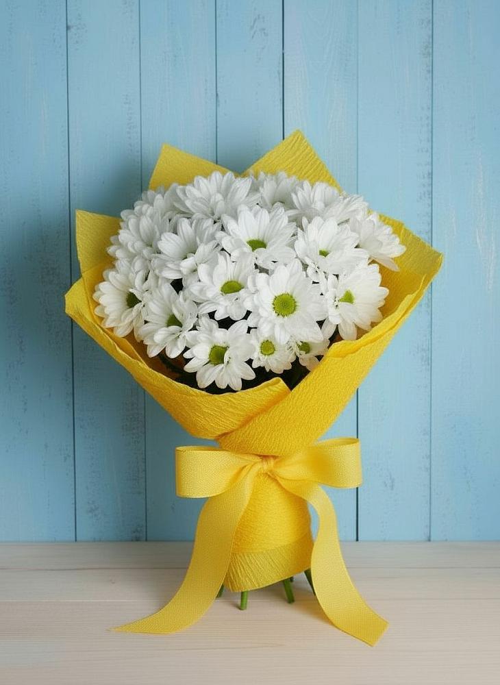 Букет цветов из: Хризантемы в Пачелме