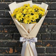 Букет цветов из:  Хризантемы в Пачелме