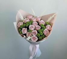 Букет цветов из:  Розы и Хризантемы #REPLACE_PRED# Пачелме