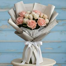 Букет цветов из:  Розы #REPLACE_PRED# Пачелме