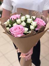 Букет цветов из:  Розы #REPLACE_PRED# Пачелме