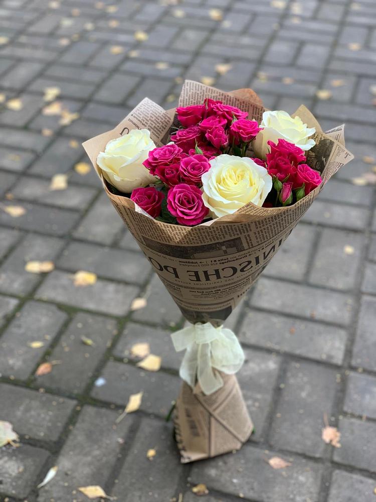 Букет цветов из: Розы в Пачелме