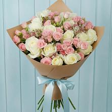 Букет цветов из:  Розы #REPLACE_PRED# Пачелме